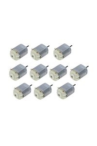 10 Adet Dc Motor Deney Motoru 3v 6v Motor Yüksek Devir Dinamo Motor D.m ürün fotoğrafı