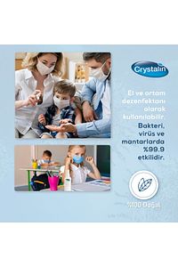 400 ml Antiseptik Dezenfektan ürün fotoğrafı