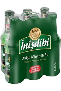 İNİŞDİBİ 200 CC DOĞAL MADEN SUYU 24 LÜ ürün fotoğrafı