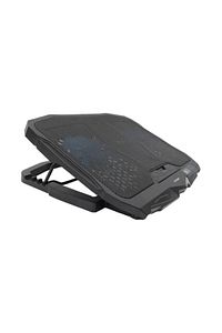 4 Fanlı Notebook Soğutucu Blue Led Işık Ve Lcd Gösterge Paneli Yüksek Performanslı Soğutma Cmls-01 ürün fotoğrafı