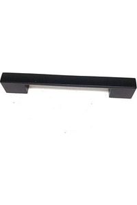Mobilya Dolap Çekmece Kulp Köprü 96-128mm Mat Siyah Renk Sert Polimerr ürün fotoğrafı