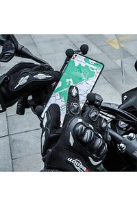 Dokunmatik Ekran Uzun Parmak Korumalı Bisiklet Scooter Motosiklet Eldiveni ürün fotoğrafı