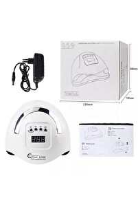 Curperyo X7 Max 57 Led 180 W Protez Tırnak Kalıcı Oje Kurutucu Uv Led Makine ürün fotoğrafı