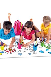Sim Kids Çiftlik Tema Aktivite Rulo Boyama Kağıdı 60cm X 2,5 Metre ürün fotoğrafı