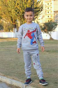 Baby Spiderman Baskılı Erkek Çocuk Eşofman Takımı ürün fotoğrafı
