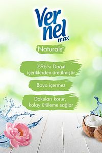 Max Konsantre Çamaşır Yumuşatıcısı 4 x 1440 ml (240 Yıkama) Gül + Lavanta + Hin. Cevizi +Şakayık ürün fotoğrafı