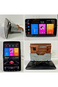 Pv-1100 2/32gb Android Tek Din 10''inch Oto Araba Multimedya Teyp Car Play-usb-gps-wifi Kamera ürün fotoğrafı