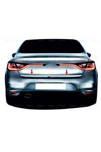 Renaul.t. Megane 4 Krom Bagaj Alt Çıtası 2016 Üzeri P. Çelik Sedan Uyumlu ürün fotoğrafı