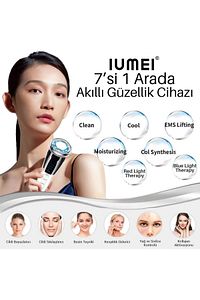 Akıllı Güzellik Robotu - Yüz Kaldırma Masaj Bakım (BEYAZ)- Ems Güzellik Cihazı ürün fotoğrafı