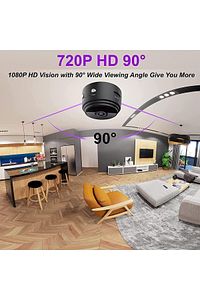 Mini casus kameralar, gizli 1080p HD kablosuz kamera, gece görüşlü, hareket algılamalı, WiFi kamera ürün fotoğrafı