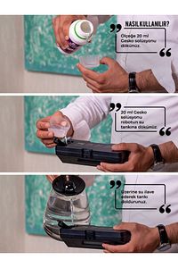 Robot Süpürge Deterjanı Beyaz Sabun Kokulu 500 ml ürün fotoğrafı