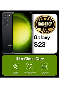 Samsung S23 Nano Ekran Koruyucu Kırılmaz Cam - Dayanıklı Şeffaf - Extra Ince ürün fotoğrafı