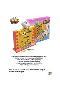 Wall Game Duvar Denge Oyunu Egitici Kutu Oyunu ürün fotoğrafı
