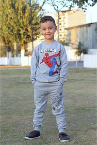 Baby Spiderman Baskılı Erkek Çocuk Eşofman Takımı ürün fotoğrafı