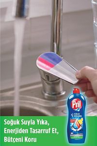Elde Yıkama Sıvı Bulaşık Deterjanı 4x675g Limon 5+ Etki - Kendinden Yağ Çözme ürün fotoğrafı
