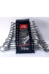 Genius 12 Parça Kombine Anahtar Takımı 12 Li Açık Ağız-yıldız Anahtar 6x22 Mm ürün fotoğrafı