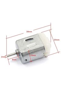 10 Adet Dc Motor Deney Motoru 3v 6v Motor Yüksek Devir Dinamo Motor D.m ürün fotoğrafı