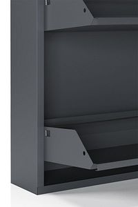 4'lü Metal Ayakkabılık - Antrasit ürün fotoğrafı