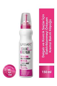Shake N Repair 7/24 Bukleli Saçlar Için Onarıcı Bakım Köpüğü - 150 ml ürün fotoğrafı