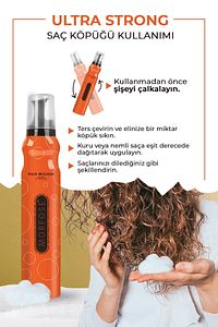 Ultra Strong Saç Köpüğü 200 ml - Güçlü Tutuş ürün fotoğrafı