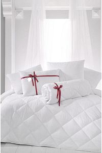 Çift Kişilik Antialerjik Lüx Microfiber Yorgan + 2 Adet 800 Gr Boncuk Slikon Yastık Seti ürün fotoğrafı
