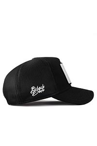 V1 Trucker Aslan - 4bs Kod Logolu Unisex Siyah Şapka (CAP) ürün fotoğrafı