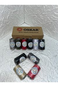 120 No Karışık Renkli Dikiş Ipliği 10 Lu (650 MT) ürün fotoğrafı