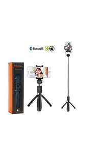 Tripod Bluetooth Kumandalı Kablosuz Selfie Çubuğu ürün fotoğrafı