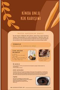 Kinoa Unlu Keçiboynuzlu Kek Karışımı 265 gr ürün fotoğrafı