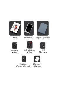 13.3 Inç Taşınabilir Çoklu Monitör ürün fotoğrafı