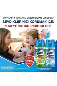 Dezenfektan Sprey Temizliğin Esintisi 2'li, Yüzeyler Için, 2x400 Ml ürün fotoğrafı