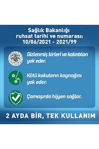 Antibakteriyel Çamaşır Makinesi Temizleyicisi Çam Ve Okaliptus Ferahlığı 250ml ürün fotoğrafı