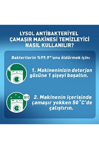 Antibakteriyel Çamaşır Makinesi Temizleyicisi Çam Ve Okaliptus Ferahlığı 250ml ürün fotoğrafı