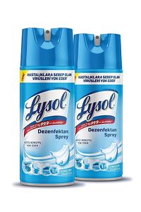 Dezenfektan Sprey Temizliğin Esintisi 2'li, Yüzeyler Için, 2x400 Ml ürün fotoğrafı