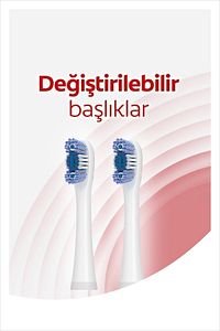 360 Sonic Optic White Pilli Beyazlatıcı Yumuşak Diş Fırçası ürün fotoğrafı