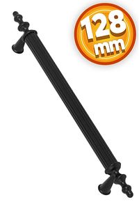 Lüx Dolap Çekmece Kulpu Kumru Kulp 1 Adet 128 Mm Mobilya Polimer Sert Plastik Kulpları(VİDADAHİL) ürün fotoğrafı