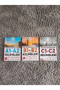 Sıfırdan Ileri Düzeye Ingilizce Kelime (A-B-C SEVİYE) (VİDEO DERSLER 3 KİTAP) ürün fotoğrafı