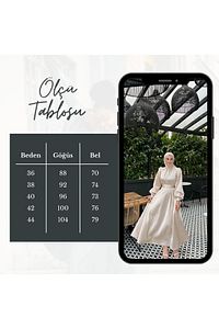 Lia Abiye Bej ürün fotoğrafı