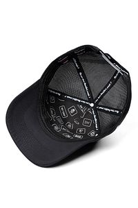 V1 Trucker Aslan - 4bs Kod Logolu Unisex Siyah Şapka (CAP) ürün fotoğrafı