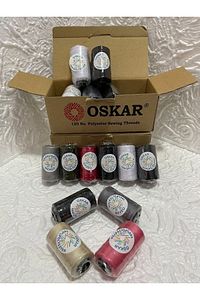 120 No Karışık Renkli Dikiş Ipliği 10 Lu (650 MT) ürün fotoğrafı