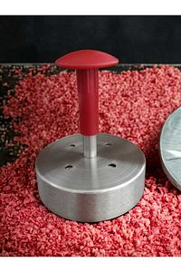 Hamburger Presi Köfte Basma Kalıbı 12 Cm (100-130 Gr) Paslanmaz ürün fotoğrafı