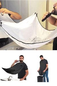 Saç Sakal Kesme Traş Önlüğü Beyaz ürün fotoğrafı