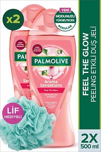 Aroma Sensations Feel The Glow Banyo Ve Duş Jeli 500 ml X 2 Adet + Duş Lifi Hediye ürün fotoğrafı