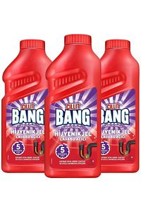 Hijyenik Gider Lavabo Açıcı Jel 500 ml (3 X 500 ML) ürün fotoğrafı