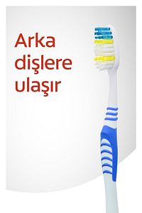Extra Clean Dil Temizleyicili Arka Dişlere Uzanan Orta Diş Fırçası 2+1 ürün fotoğrafı