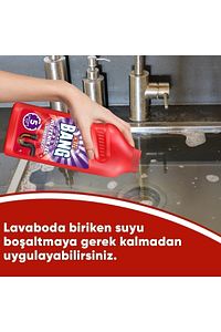 Hijyenik Gider Lavabo Açıcı Jel 500 ml (3 X 500 ML) ürün fotoğrafı