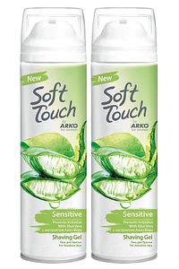 Soft Touch Sensitive Kadın Tıraş Jeli 2x200 ml ürün fotoğrafı