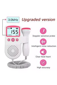 Fetal Doppler Jsl- T501 3 Mhz Hamile / Bebek Kalp Atışı Ölçme ürün fotoğrafı