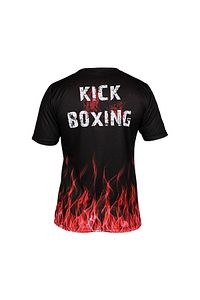 Dijital Baskılı Kick Boks Fitness Boks Muay Thai Antrenman Tişörtü Spor T-shirt Kbt083 ürün fotoğrafı