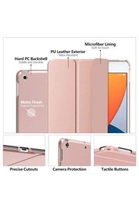 Apple Ipad 8. Ve 9. Nesil 2020 /2021 10.2 Inç Tablet Flip Smart Standlı Akıllı Kılıf Smart Cover ürün fotoğrafı